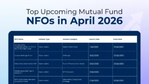 Upcoming MF NFOs in April